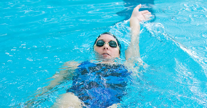 Woman Swimming